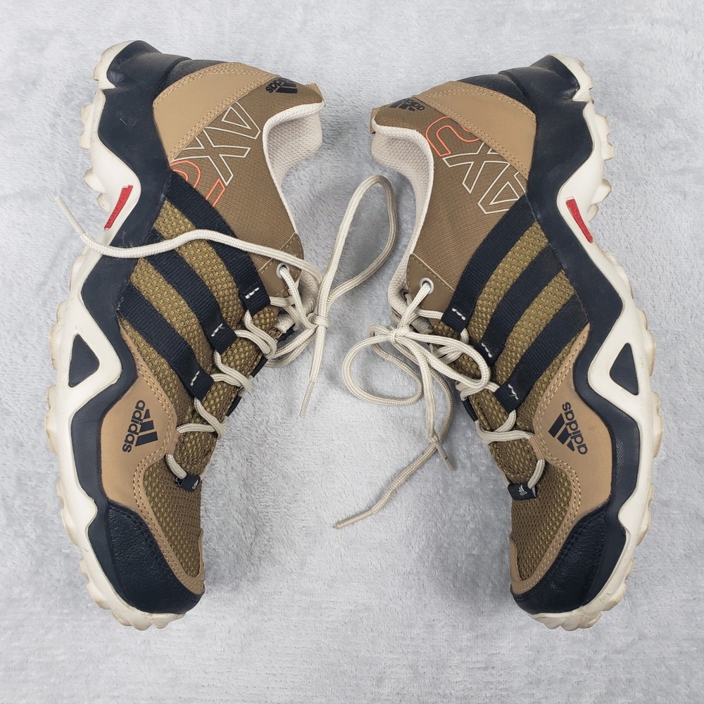 Adidas AX2 Traxion Outdoor Hiking Running‎ Trail Shoes Women US 8.5 Brown Black